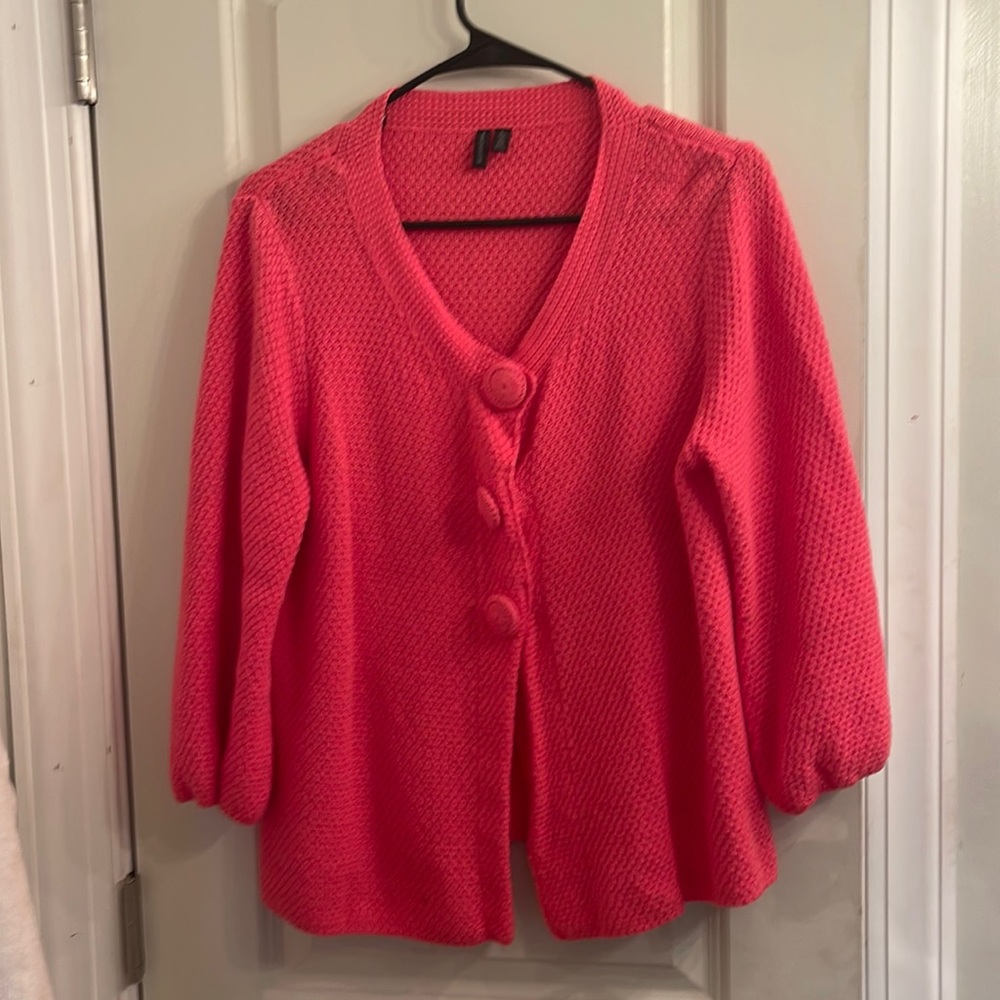 Vintage looking beautiful pink Madison sweater.